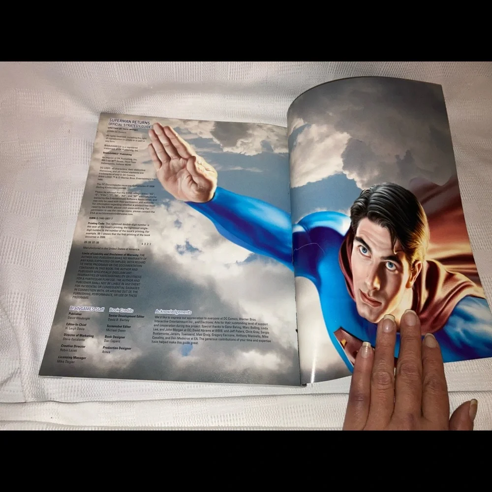 Superman Game Book